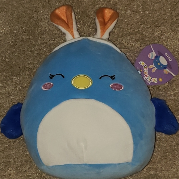 NWT‼️ Squishmallows Bebe the Easter Bluebird- Easter 2024 Collection - Picture 1 of 9